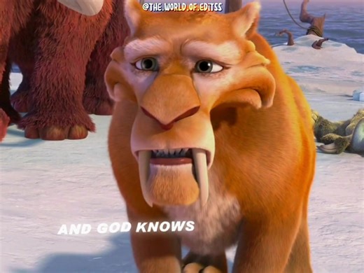 Ice Age 4 Edit: Shira and Diego's Emotional Journey