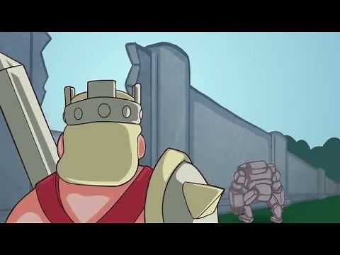 Clash of clans Animation - Raid the village (Inferno tower power!)