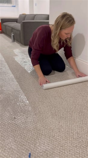 18K views · 101 reactions | How To Paint Baseboards With Carpet In 4 Easy Steps | DIY Playbook | Facebook