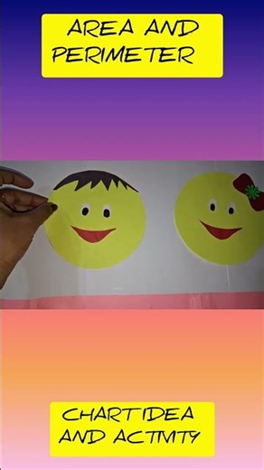 Area & Perimeter chart idea made super easy✨Simple chart + fun activity for better understanding ✏️