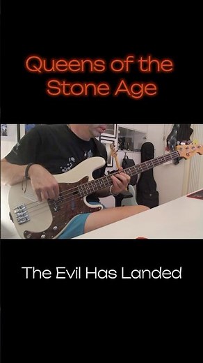 Queens of the Stone Age - The Evil Has Landed #bass #cover #qotsa #basslove #bassguitar