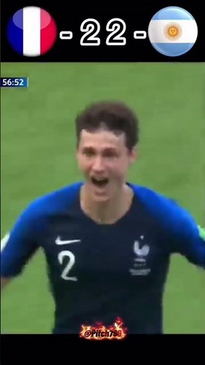 France 4-3 Argentina… The craziest match of the 2018 World Cup 🔥🇫🇷 #shorts #mbappe