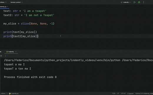 你绝对低估了python里面的slice的作用