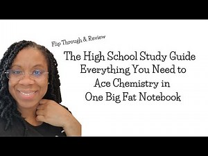 ReviewThe High School Study Guide Everything You Need to Ace Chemistry In One Big Fat Notebook