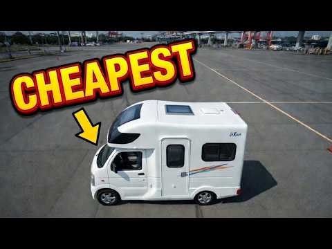 $30K Japanese Kei Camper Van Tour | Sleeps 4, Solar Power & AC