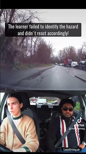 Driving Test Fail: Learner's Hazard Recognition Lesson! #drivingtestfail #testdaytips #drivingskills