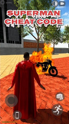 Super man cheat code//🥶//indian bike driving 3D//😅//🥰//shorts//trending//