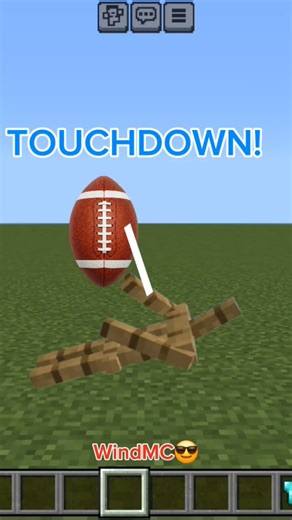 American football but awesome #minecraft #memes