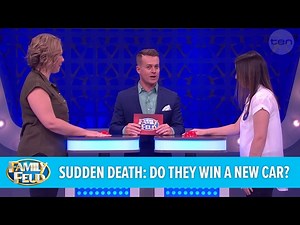 SUDDEN DEATH: Do the Rose family win a brand new car?