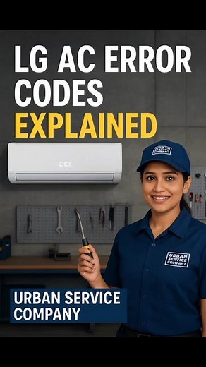 LG AC Error Codes Explained | Urban Service Company | Quick Fix & Repair Tips