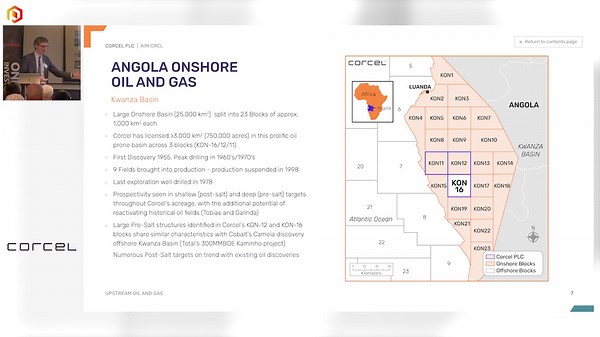 Corcel targets major Angola oil discovery - One2One Investor Forum