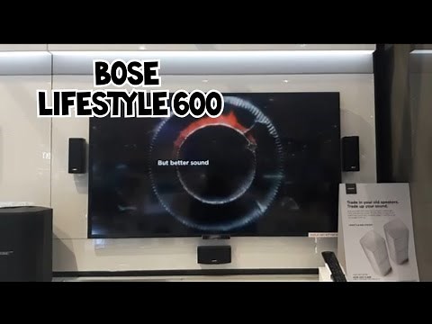 Bose Lifestyle 600 Home System 5.1 Surround Sound | Demo Sound Test