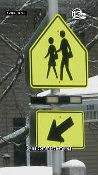 School crossing guard hailed for heroics as dump truck barrels down road