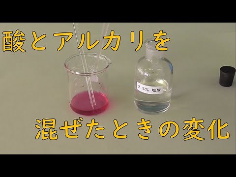 【実験】酸とアルカリを混ぜたときの変化