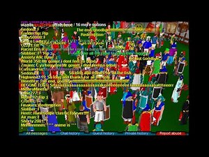 The final minute of Runescape Classic