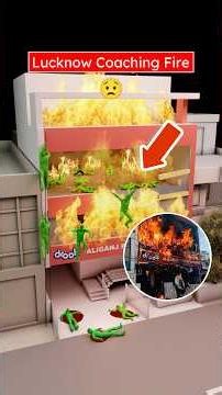 Lucknow Coaching Fire (3D) by Professor of How