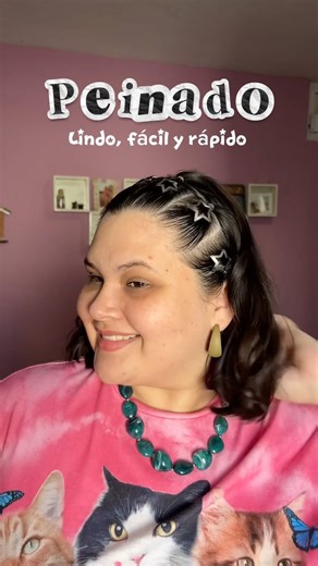 Peinado lindo, fácil y rápido✨✨✨ #peinado #peinados #tutorial #tutorials #hairstyle #fypシ #shorts