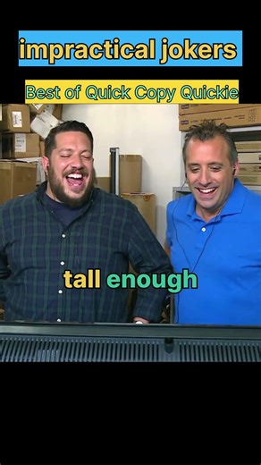 Murr & Q's Photocopy Flirt Fail - Impractical jokers #shorts #lol #impracticaljokers