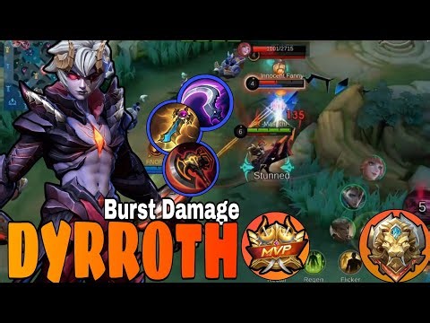 DYRROTH INSANE DAMAGE | dyrroth vs chou |