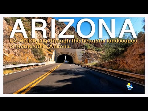 US-60, ARIZONA | Driving through the beautiful landscapes of Route 60 in Arizona. #timetraveler