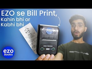 Best Mini Thermal Printer! | EZO Portable Billing Machine