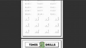 30 Printable Multiplication Worksheets, Math Drills (digital Download) - Etsy UK