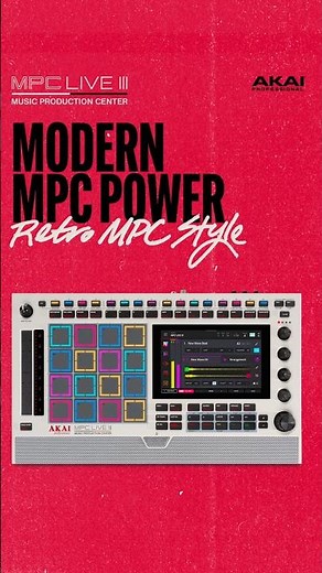 AKAI MPC Live 3 Retro Edition