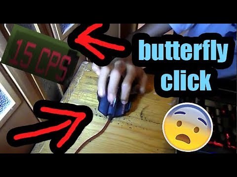 Como hacer butterfly click | How to Butterfly click
