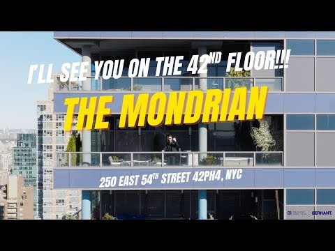 Full-Floor Penthouse with 360° Views | The Mondrian PH4 | Midtown East NYC
