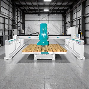 Industrial Infrared Stone Cutting Machine All-in-One Machine with Dust Removal