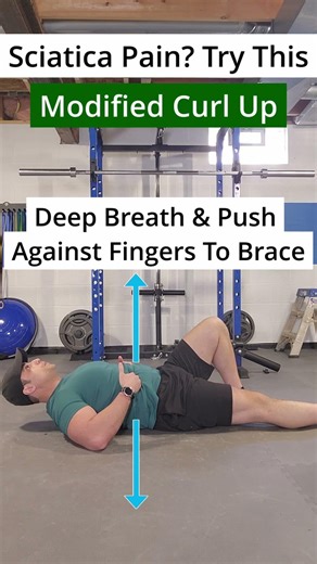 Modified Curl Up Exercise Tutorial