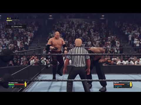 WWE 2k25 FULL MATCH - The Great Khali Vs. Kane : SmackDown Live Full Match