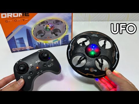 RC UFO Quadcopter - Unboxing, Assembly & 6-Axis Gyro Drone Maiden Flight