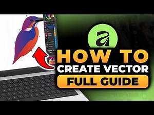 How To Create Vector in Affinity Design (FAST & EASY) | 100% WORKS | NO Yapping, To The Point!