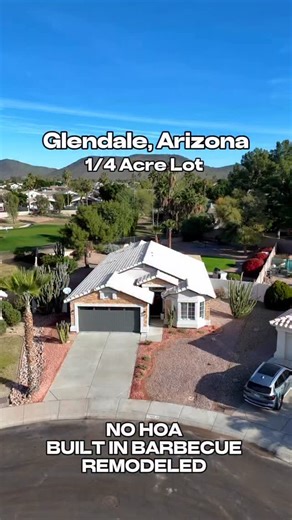 Gabe Flores | AZ Realtor 🏡 on Instagram: "Newly Remodeled Home with a 1/4 Acre Lot now available in Glendale, Arizona! 🔥 This Home has No HOA, a Massive Lot, a Built-in-Barbecue, Vaulted ceilings, Fully Renovated, and much more! $1,000 Down Payment Options Available! Preferred Lender: Jason Smith | CrossCountry Mortgage DM me “Glendale Huge Lot” for more information! Gabe Flores Real Estate Professional The Flores Team | A.Z. & Associates 📞 (602) 775-6161 📩 gabeflores@soldbytft.com Hablo Esp