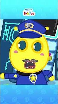 A Scary Shadow in the Alien House Window?! 👽 Stranger Danger for Kids #cartoon #shorts #safetytips