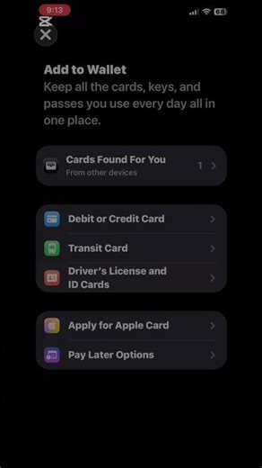 How many accounts add with wallet 🪪 iPhone