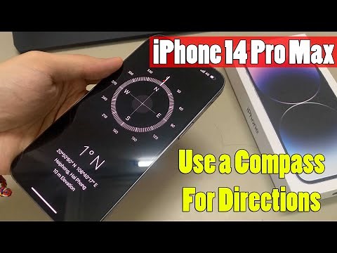 iPhone 14 Pro Max: How to Use a Compass For Directions