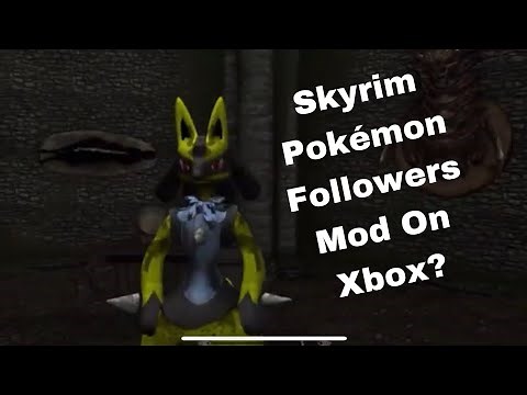 Skyrim Pokemon Followers Mod Review For Xbox Series X/S