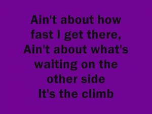 Miley Cyrus-The Climb lyrics/instrumental