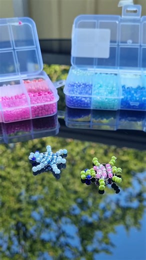 Beaded turtle tutorial 🐢 #beadedturtle #beads #beadedanimals #turtles #tutorial #tutorials #easytutorial