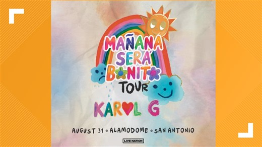 Karol G: Mañana Será Bonito Tour stopping in San Antonio