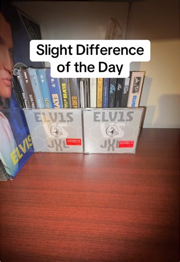 Slight Difference of the Day: Part Three. A Little Less Conversation. #elvis #elvispresley #collection #remix #edit