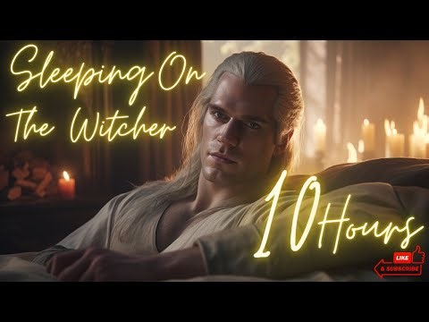 10 Hours | Sleeping on The Witcher's Chest 💖[Geralt] [Breathing] [Black Screen] [Rain] [Cozy] [ASMR]