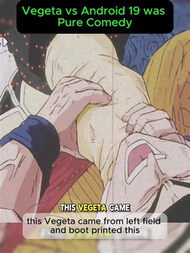 Vegeta vs Android 19 was Pure Comedy #VegetaDominance #Android19Humiliation #PureComedyDBZ #VegetaBeingVegeta #DragonBallZMoments