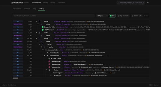 Can your block explorer do this?(This one is for the devs)