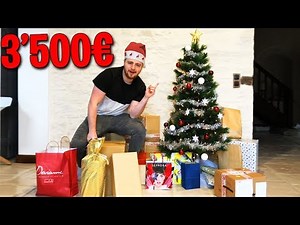 J'OUVRE MES CADEAUX DE NOËL AVEC VOUS !