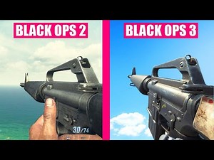 Call of Duty Black Ops 2 Gun Sounds vs Call of Duty Black Ops 3