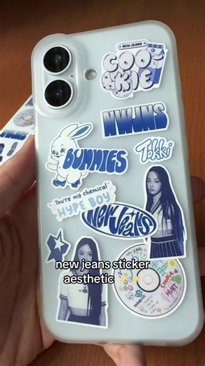 Explore New Jeans Sticker Aesthetic Collection