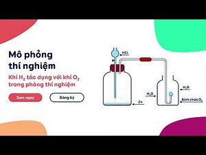 [Mô phỏng thí nghiệm] H2 + O2 💧🌳 Hydrogen tác dụng với oxygen - Hóa học 8